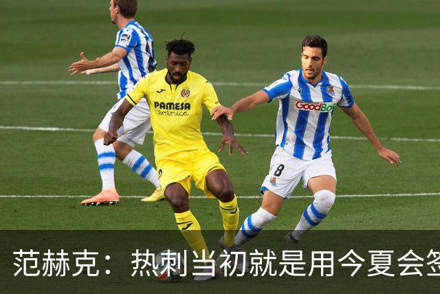 范赫克：热刺当初就是用今夏会签大牌球员说服我加盟的